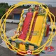 KK INFLATABLE truck kids water slide supplier for exhibition 1