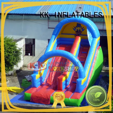 KK INFLATABLE heavy duty bouncy slide manufacturer for playground1 1