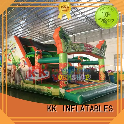 KK INFLATABLE hot selling bouncy slide manufacturer for playground 1