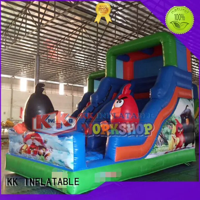 KK INFLATABLE transparent pig blow up water slide supplier for swimming pool 1