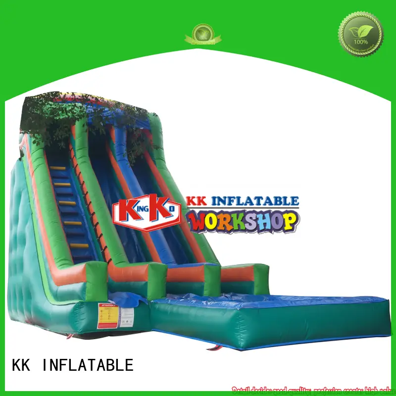 KK INFLATABLE quality inflatable water slide bulk production for paradise 1