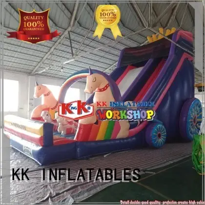 KK INFLATABLE castle kids water slide various styles for playground 1
