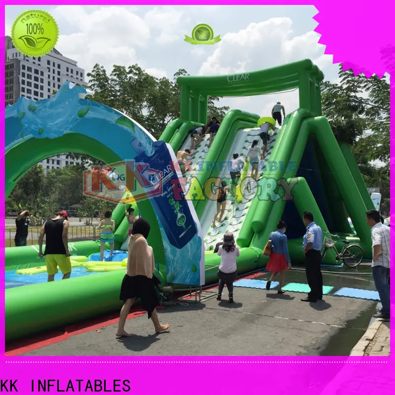 KK INFLATABLE PVC inflatable water slide ODM for swimming pool 1