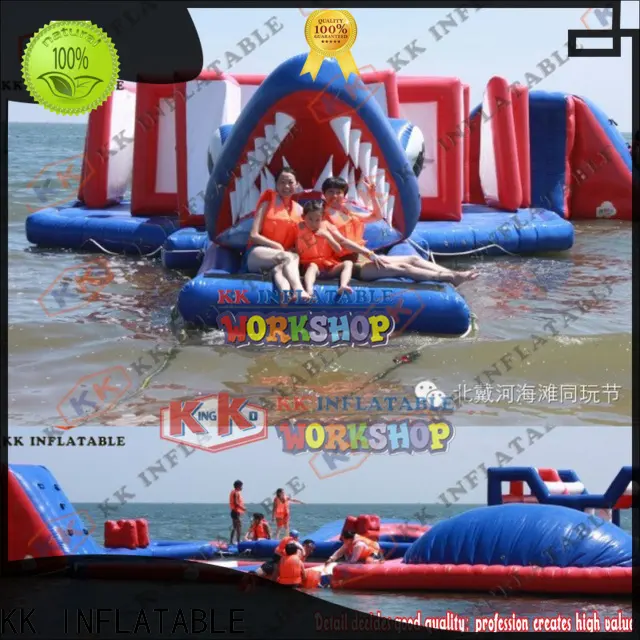 KK INFLATABLE pvc inflatable water parks factory price for beach 1