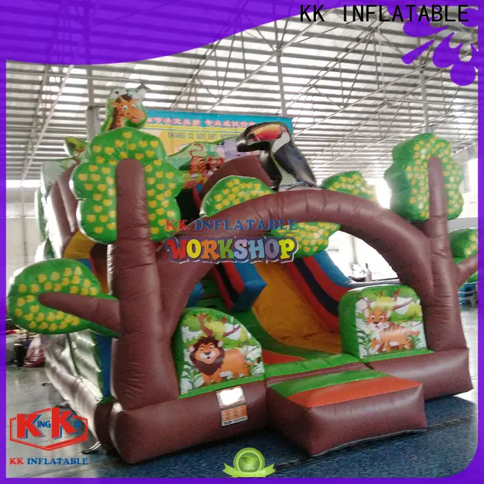 KK INFLATABLE large slide pool inflatable play center manufacturer for party 1