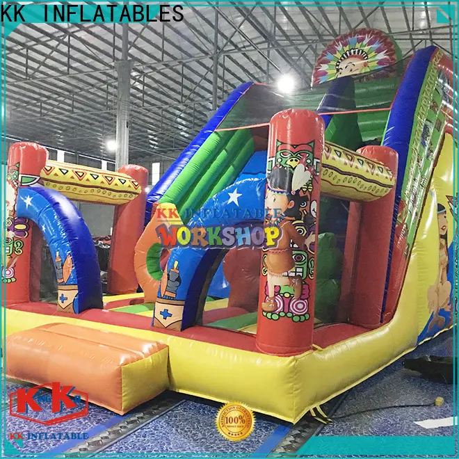 KK INFLATABLE multifuntional water obstacle course good quality for sport games 1