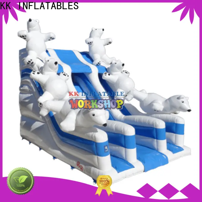 KK INFLATABLE slide combination inflatable slide colorful for swimming pool 1