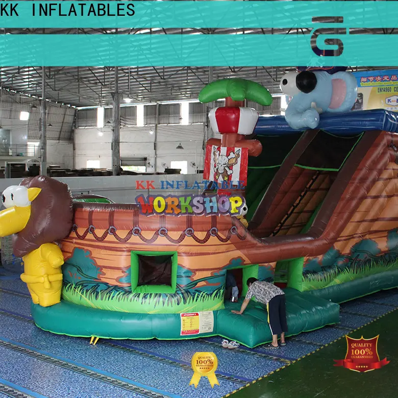 KK INFLATABLE bounce house inflatable playground colorful for amusement park 1