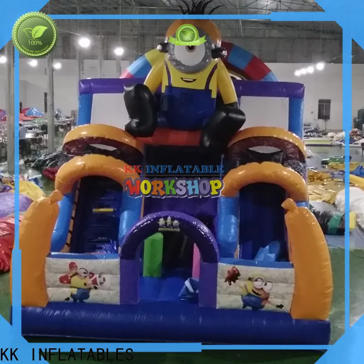 KK INFLATABLE transparent pig bouncy slide manufacturer for swimming pool1 1