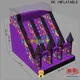 KK INFLATABLE transparent pig bouncy slide colorful for paradise 1