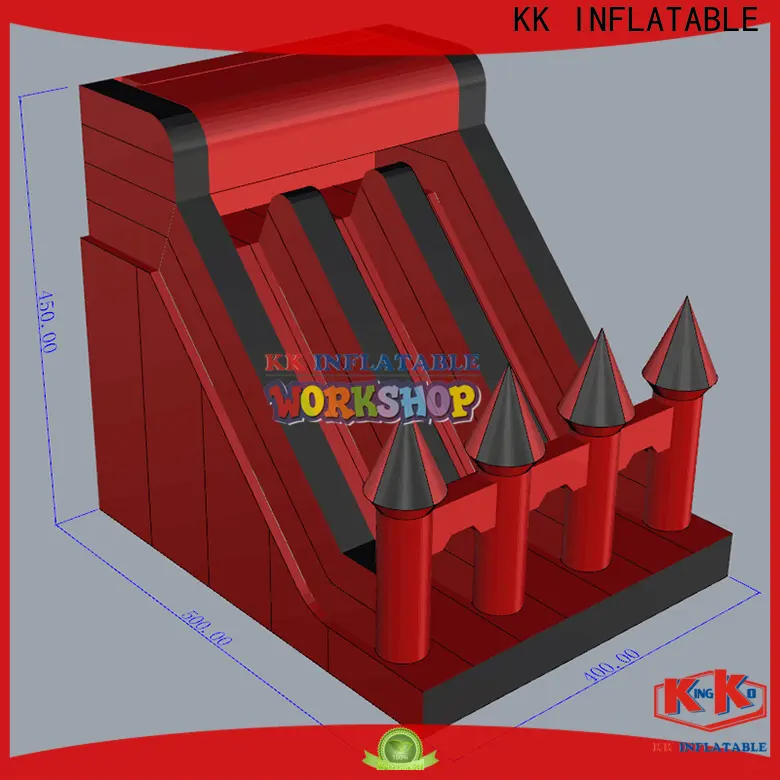 KK INFLATABLE transparent pig inflatable slide manufacturer for parks 1