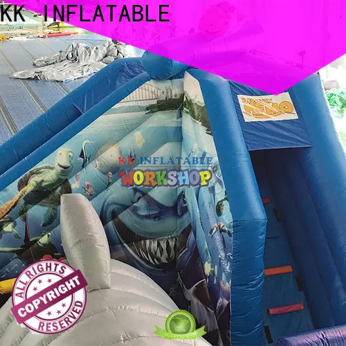 KK INFLATABLE sewing technology water slide jumper supplier for kids2 1