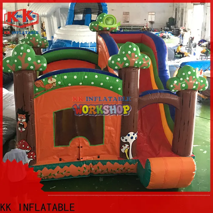 KK INFLATABLE cartoon inflatable combo wholesale for amusement park 1