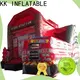 KK INFLATABLE fire truck shape big water slides various styles for playground 1