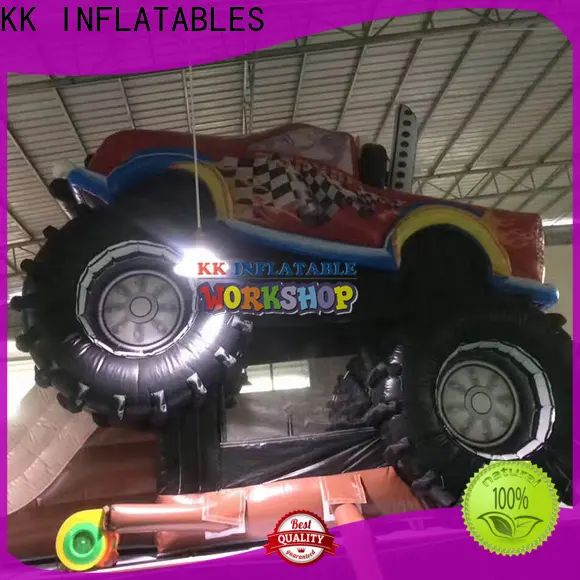 KK INFLATABLE sewing technology water slide jumper supplier for amusement park 1
