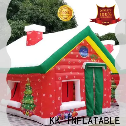 Oxford Fabric Inflatable X'Mas Castle House, New Christmas Tent Inflatable Decorations 1