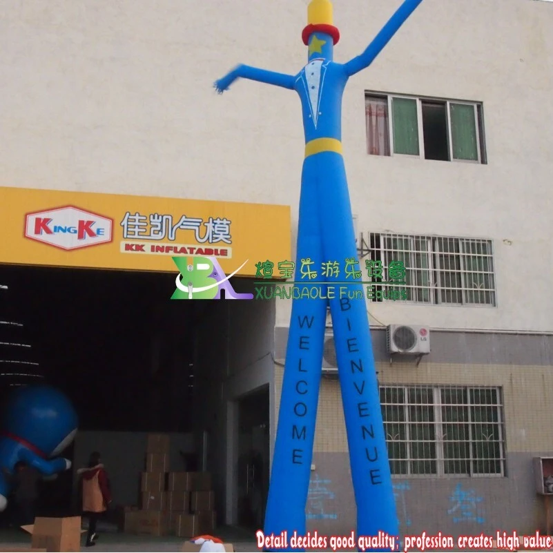 Inflatable sky dancer balloon and sky wear man are available 1