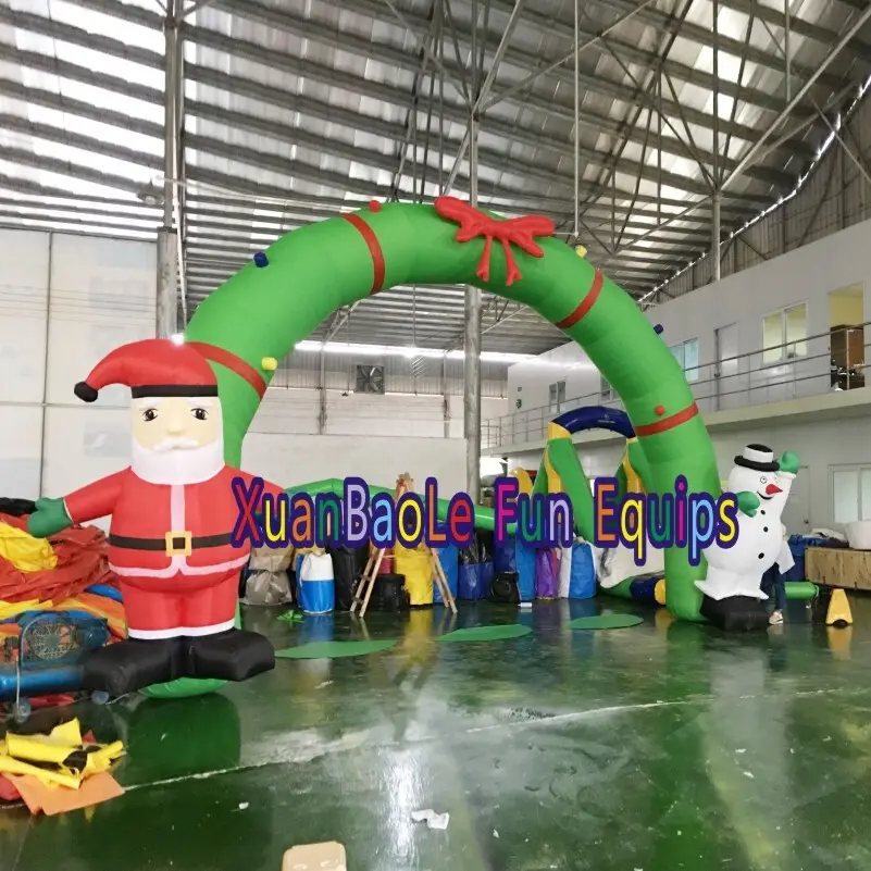 Inflatable Xmas Arch DDP - for Outdoor - KK Inflatable 3