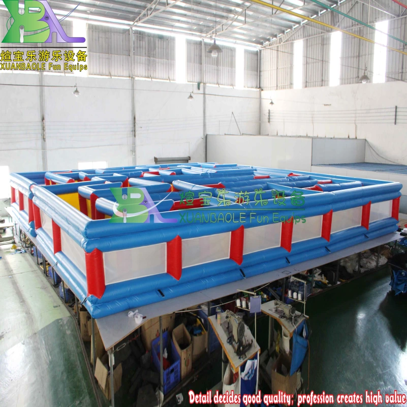 commercial inflatable labyrinth / laser challenge inflatable maze game / inflatable obstacle maze 1