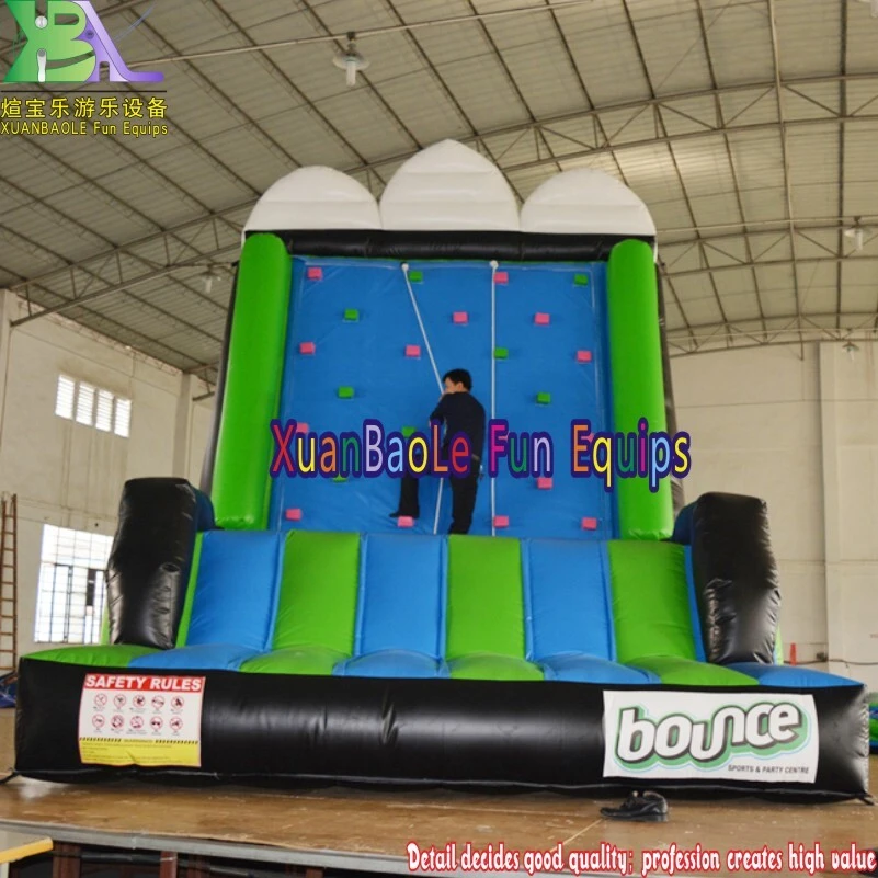 Human Velcro Sticky Fly Wall Bouncy Castle Magic Jumpers Inflatable Velcro Bar Fly Wall 1
