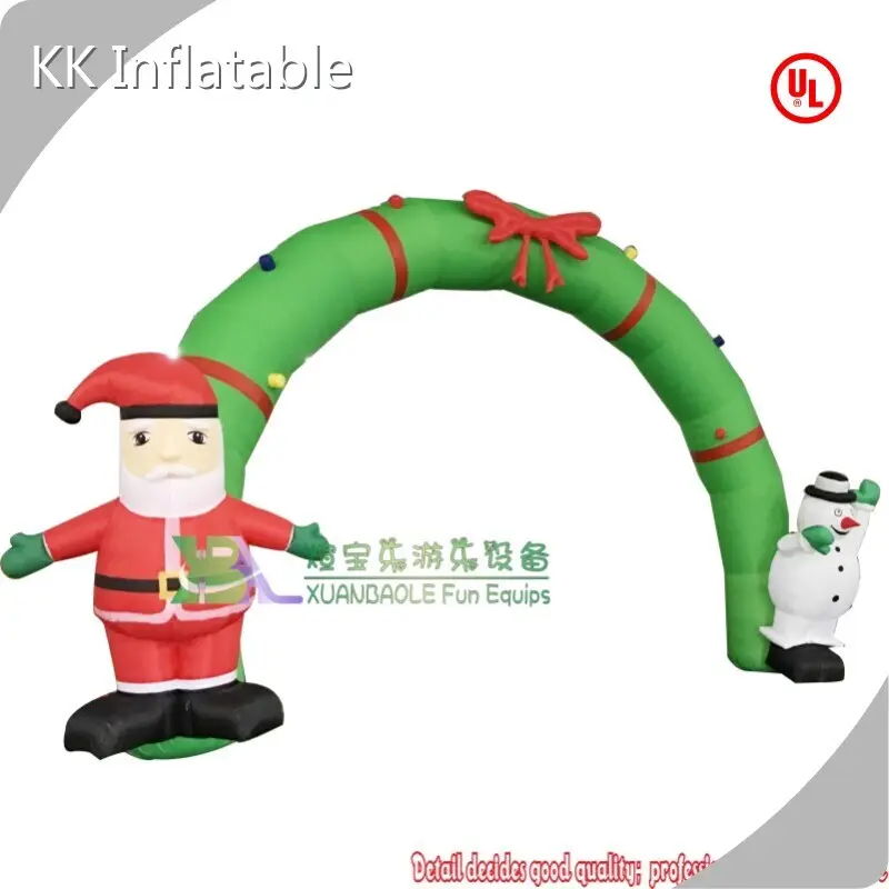 Inflatable Xmas Arch DDP - for Outdoor - KK Inflatable 1