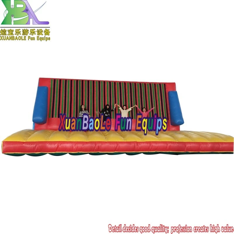 Commercial Games Inflatable Jumping Velcro Wall Inflatable Sticky Wall 1