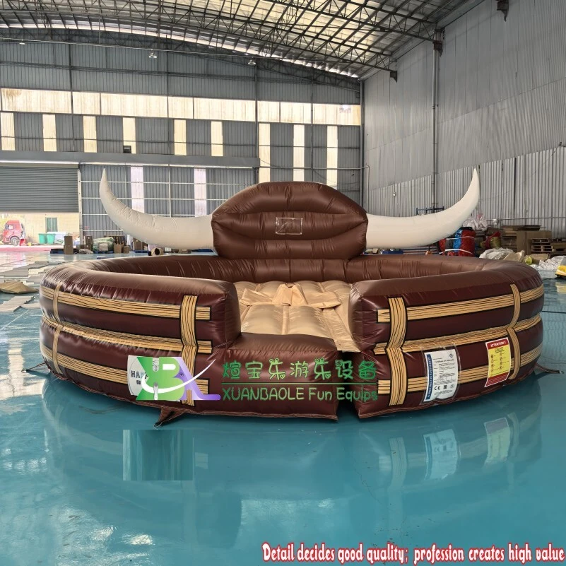 Adults Riding Machine Inflatable Mechanical Games Rodeo Ride Bull bouncer Price 1