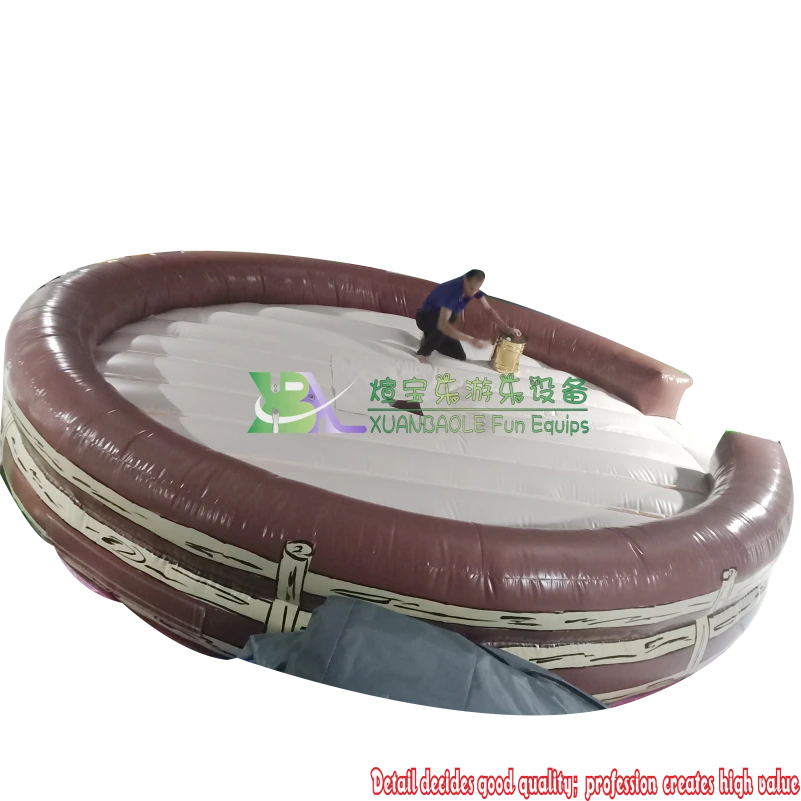Entertainment Fun Park Games Exciting Kids N Adults Inflatable Mechanical Bull Horse For Rent 1