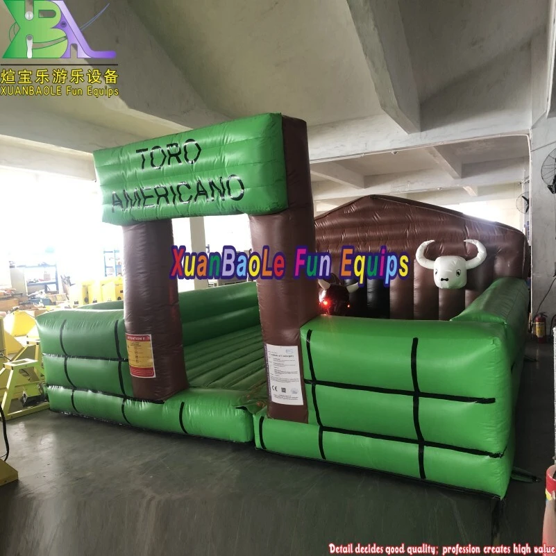 Inflatable Mechanical Bull Rodeo ride Simulator 1
