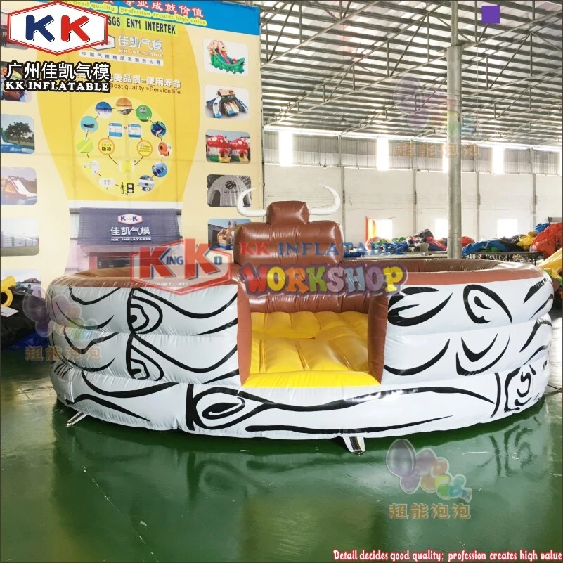 Giant inflatable rodeo mechanical bull sport game 1