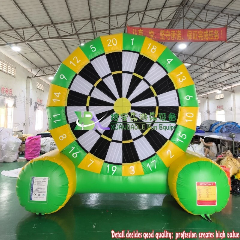 Giant Football Inflatable Darts Inflatable Throw game darts game football 1