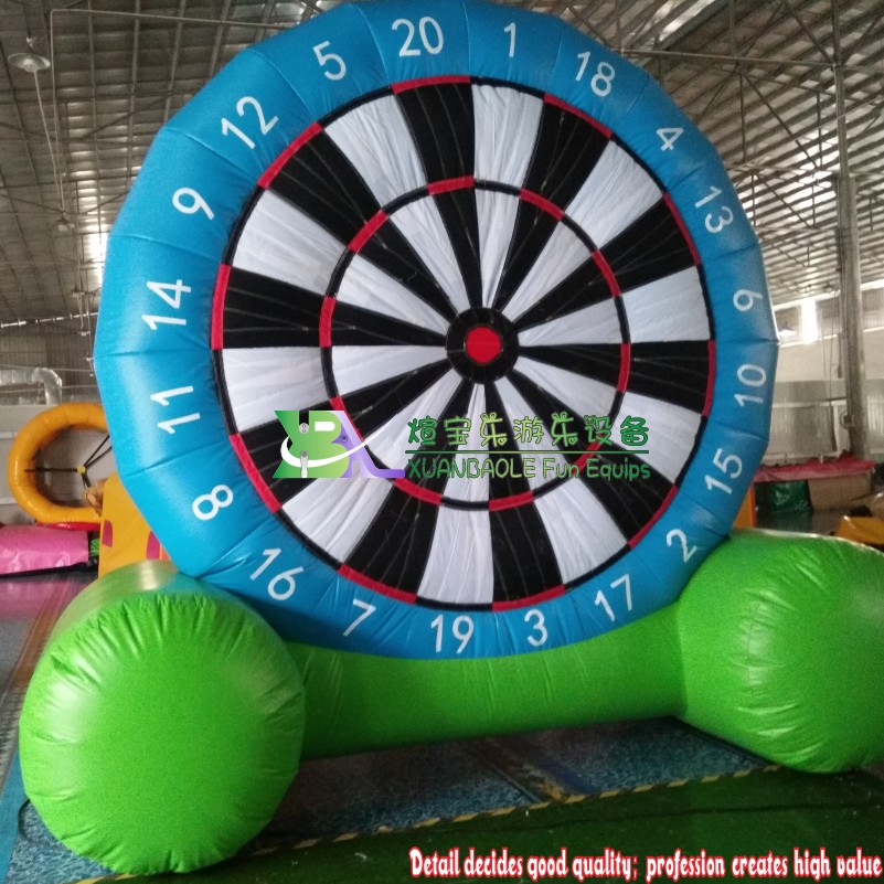 Tablero de dardos inflable interactivo para deportes al aire libre, juego de fútbol, ​​tablero de dardos inflable para fútbol 1