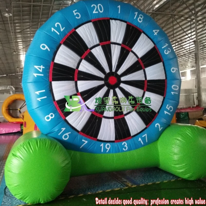 Tablero de dardos inflable interactivo para deportes al aire libre, juego de fútbol, ​​tablero de dardos inflable para fútbol 1