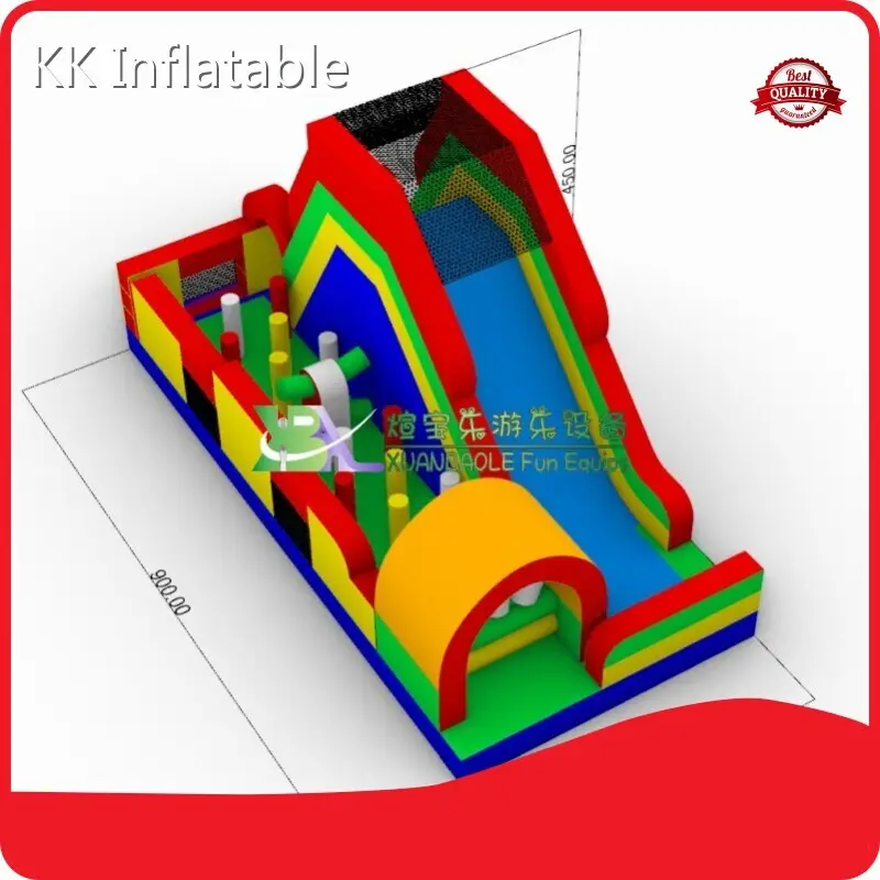 For Park Inflatable Slide Combo 391wap by KK Inflatable 1