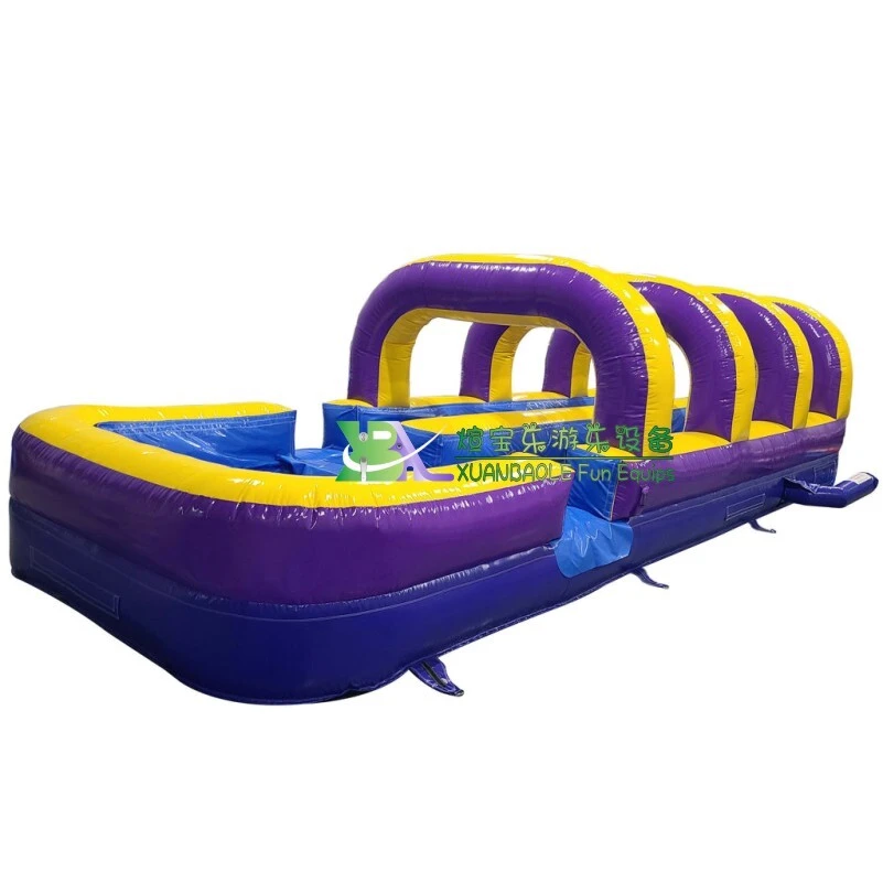 Summer Thrills! Outdoor Inflatable Wild Splash Slip - and - Slide for Kids at Resorts 1