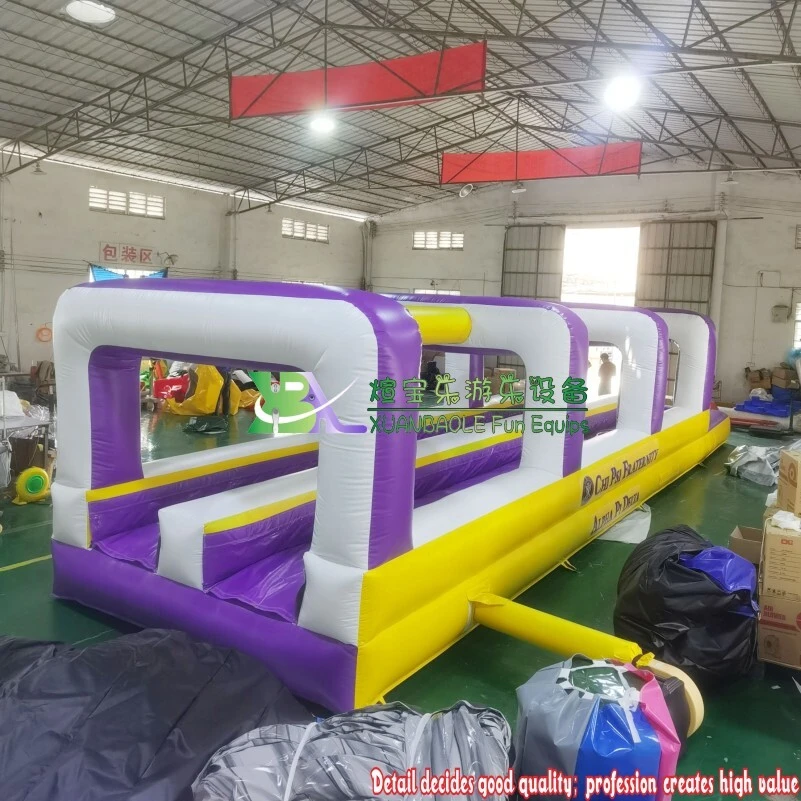 Toboggan aquatique gonflable tropical jaune à deux voies violet &lt;000000&gt; Fabricant 1