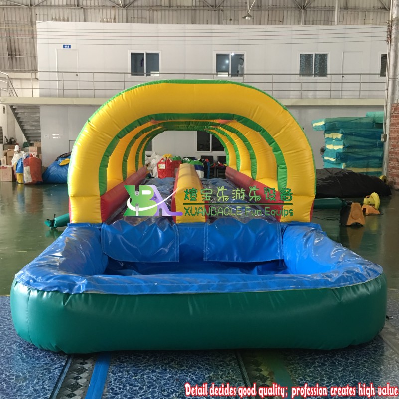 Exciting 10m Inflatable Water Game Water Slide Wild slip n slide For kids and Adults 8