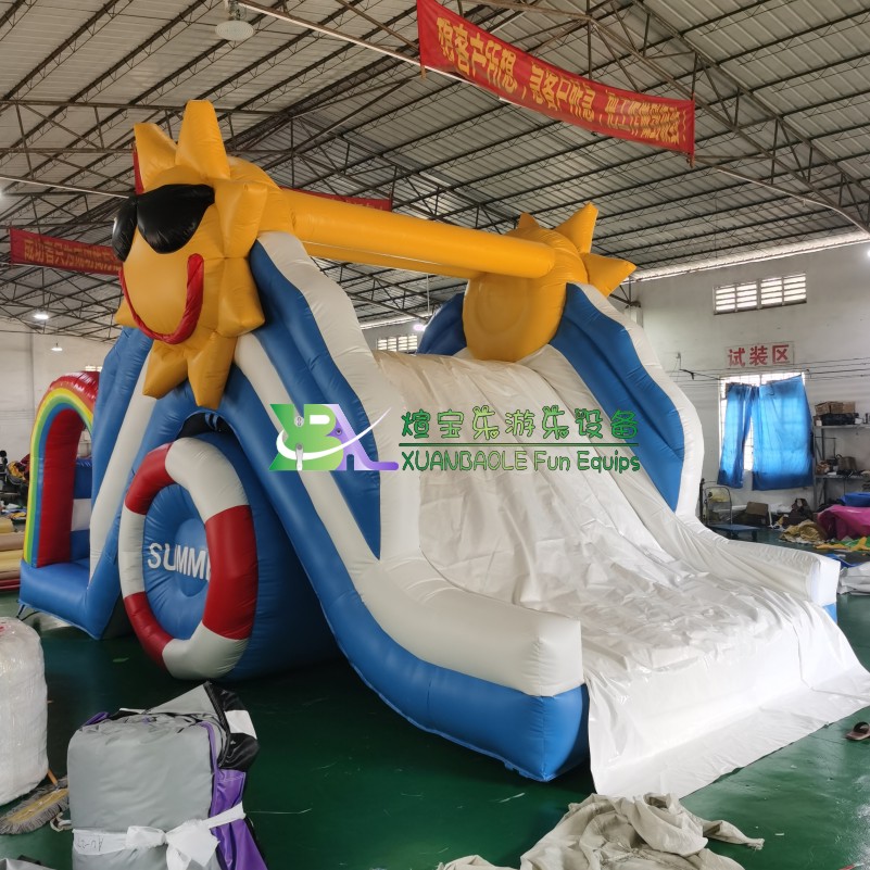 Sun Theme - Themed Inflatable Water Slide by XBL Fun Equips 8