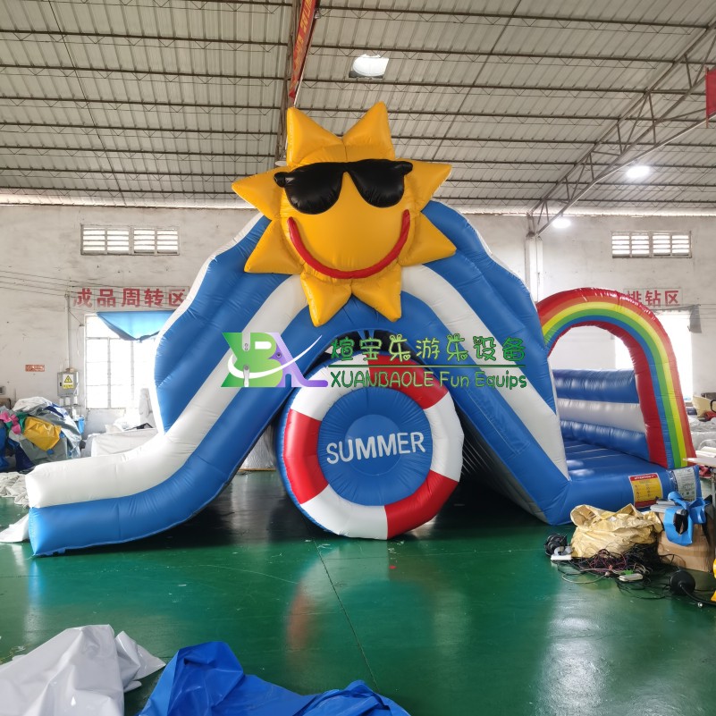 Sun Theme - Themed Inflatable Water Slide by XBL Fun Equips 3