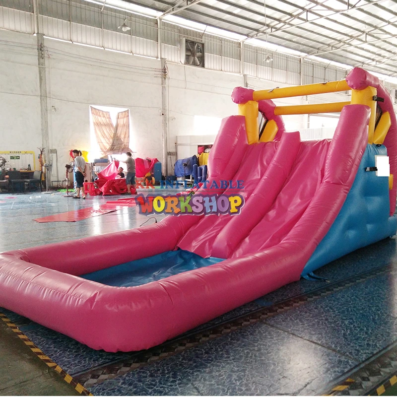 Small indoor & outdoor inflatable children's water slide 1