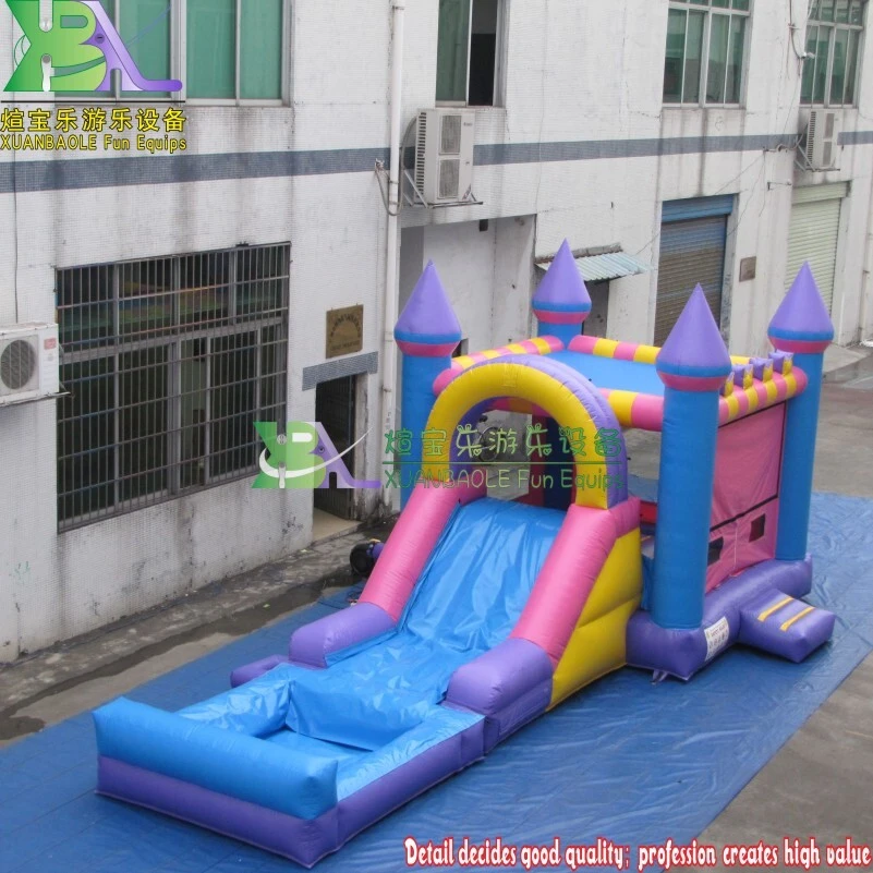 Backyard Parties: Kids' Inflatable Bouncer Castle with Wet n Dry Water Slide 1