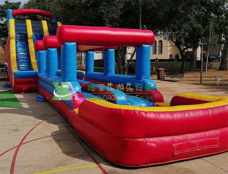 Longest Inflatable Water Slide for Adults - Ideal for Lake Use, Amusement Park - Inspired Screamer 1