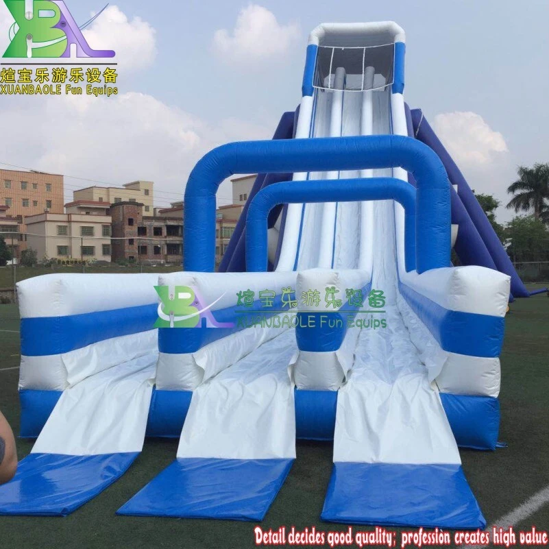 Entertainment Long Blow Up Slip N Slide Inflatable Slide Hire Silk Printing 1
