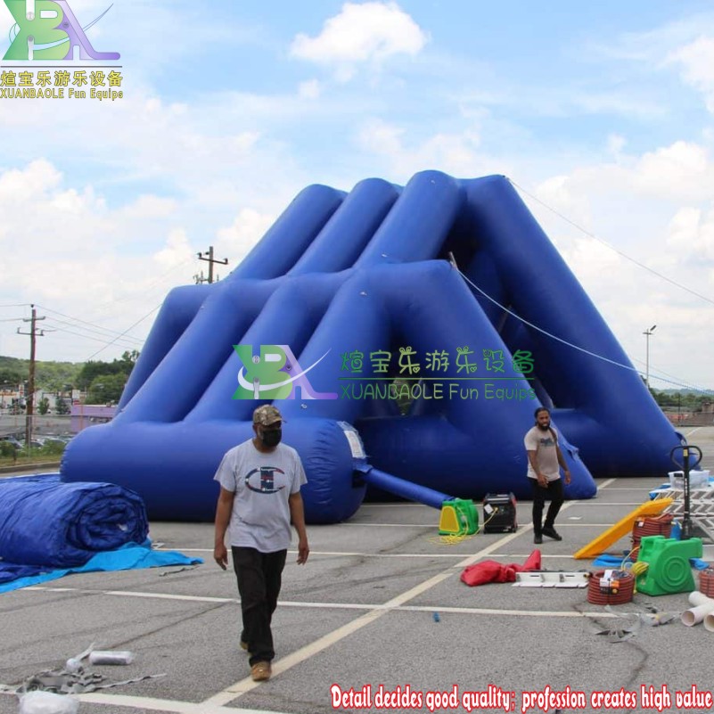OEM/ODM Big Outdoor Hippo Splash Inflatable Water Slide for Beach Park Fun 9