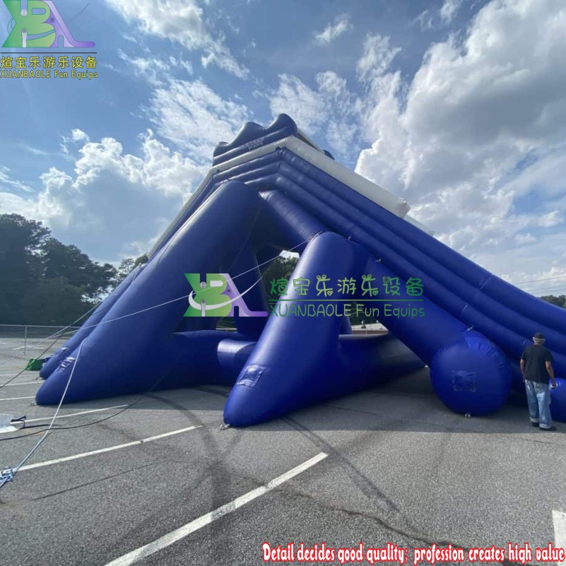 OEM/ODM Big Outdoor Hippo Splash Inflatable Water Slide for Beach Park Fun 8