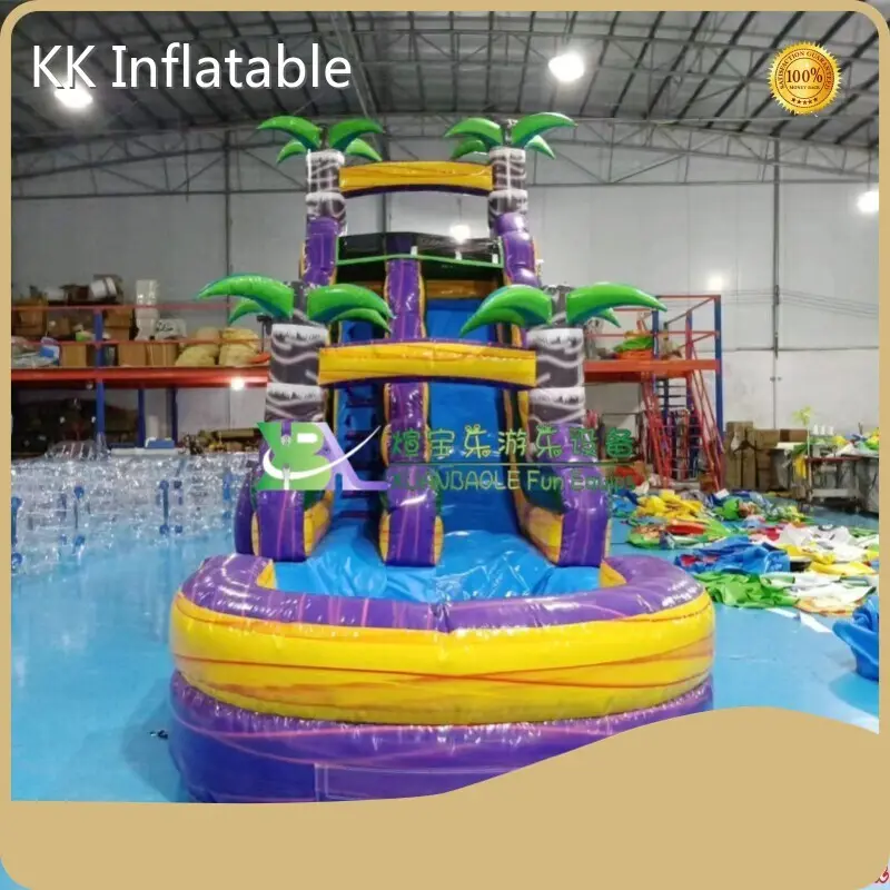Large Inflatable Water Slide by Air and by Express Is Optional 1setmanufacturing 1