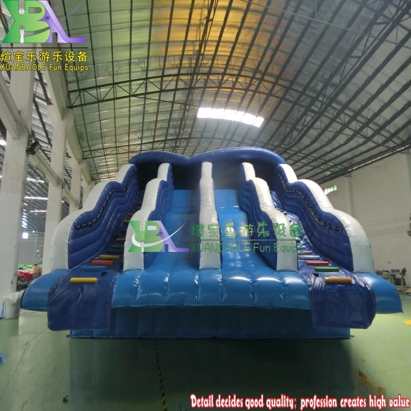 Sea World ourdoor Large Inflatable Frame Pool Slide, Dual lane pool Inflatable water slide for lake frame swimming pool 1