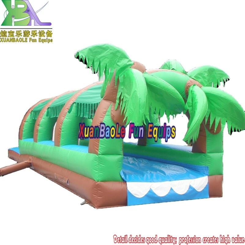 Paradis tropical - Toboggan gonflable Palm Fun Zone 1