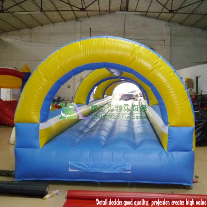 Tunnel - Glissade gonflable Slip N Slide Couleurs vives Structure robuste fabricant Équipement gonflable 1