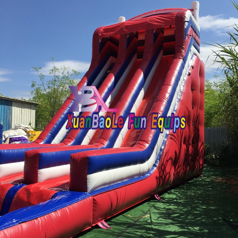 Factory - wholesale Dual slide Inflatable Water Slide in Red, Blue <000000> White 13
